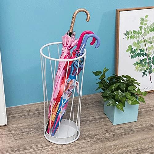 Iron Umbrella Stand Hotel Lobby Home Creative Floor Type Rain Gear Drain Storage Rack Umbrella Holder Organizer Shelf(Onecolor)