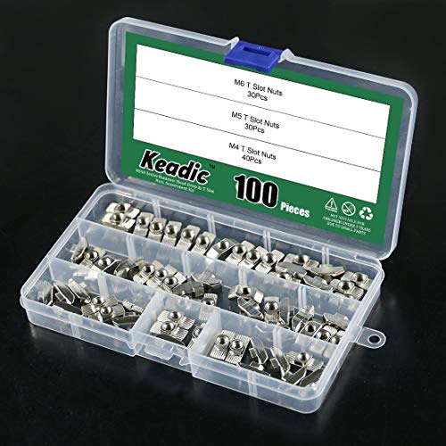 Keadic 100Pcs 4040 Series T Nuts - Image 4