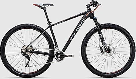 Cube Race One 29R twentyniner Mountain Bike 2017, schwarz/rot : Sport e  tempo libero