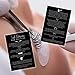 How to Clean Lash Extension Instruction Card | 30 Pack | Size 4x6
