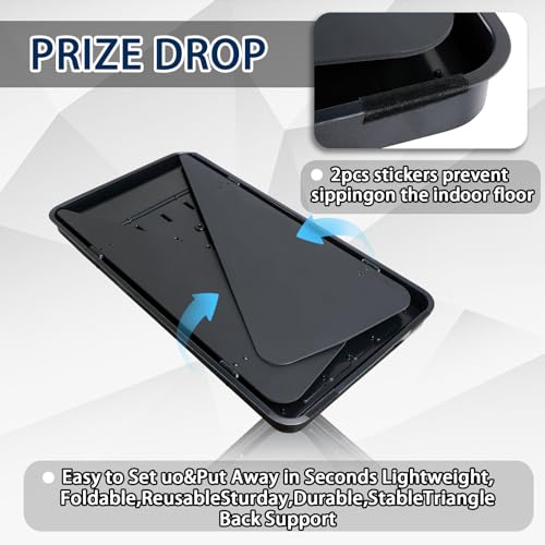 Mini tablero Plinko plegable 25x14 pulgadas con premios miniatura 4