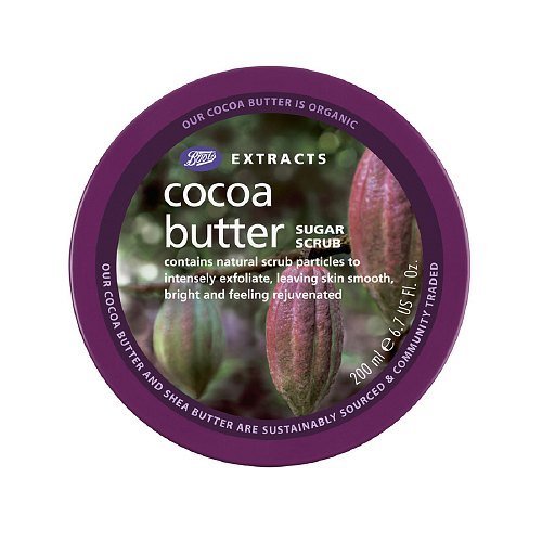 Boots Extracts Sugar Scrub, Cocoa Butter 6.7 fl oz (200 ml