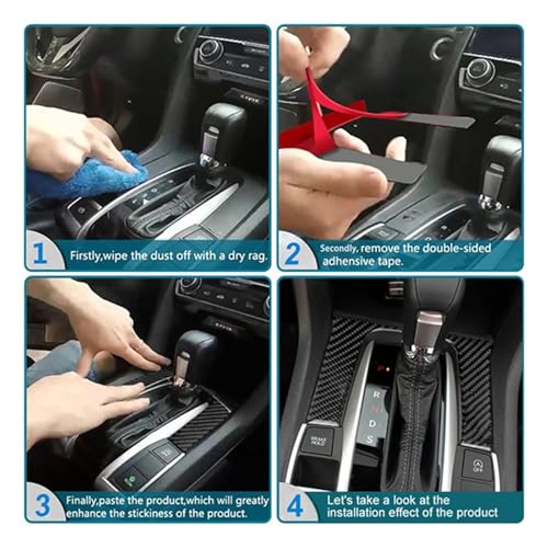 Panneau de commande de climatisation Mustang 2016-2019 : masquez l'usure de la console - 5