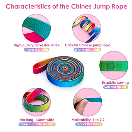 Cikyner 4m Elastic French Skipping Rope