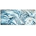 iLeadon Extended Gaming Mouse Pad - Non-Slip Water-Resistant Rubber Base Computer Keyboard Mouse Mat, 35.1 x 15.75-inch 2.5mm Thick XX-Large, Ideal Partner for Work & Game, Gilding Marble