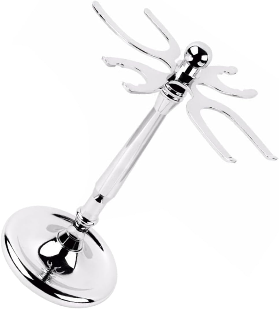 Ipetboom Men's Razor Brush Holder Stand Stainless Steel Organizer