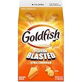 Goldfish Flavor Blasted Xtra Cheddar Cheese Crackers, 27.3 Oz Carton