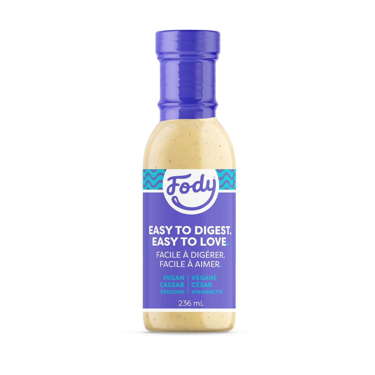 Fody Foods Salad Dressing Variety Pack, 8 Oz (Pack of 4), Garlic and Onion Free, Low FODMAP Certified, Gut & IBS Friendly, Vegan, Non-GMO, Gluten Free, Keto Friendly