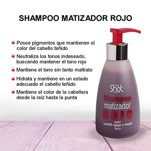 Coloración, Beauty cabello rojo carmin Marca Kolor Shot (2)