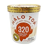 Algopix Similar Product 9 - Halo Top Creamery Sea Salt  Caramel