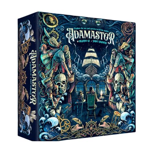 Ludonova Adamastor, Juego de Mesa, A Partir de 14 Años, Juego en Solitario, 30 Minutos por Partida, Español