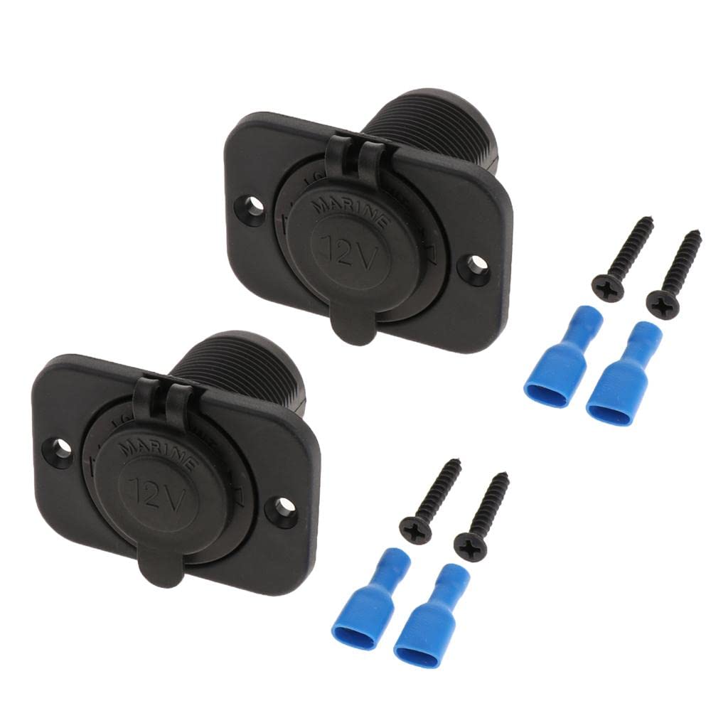 Adaptador toma de corriente eléctrica para instalar cargadores adicionales en coches y furgonetas 8