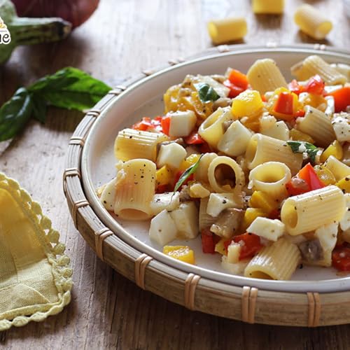 Pasta ai peperoni e melanzane