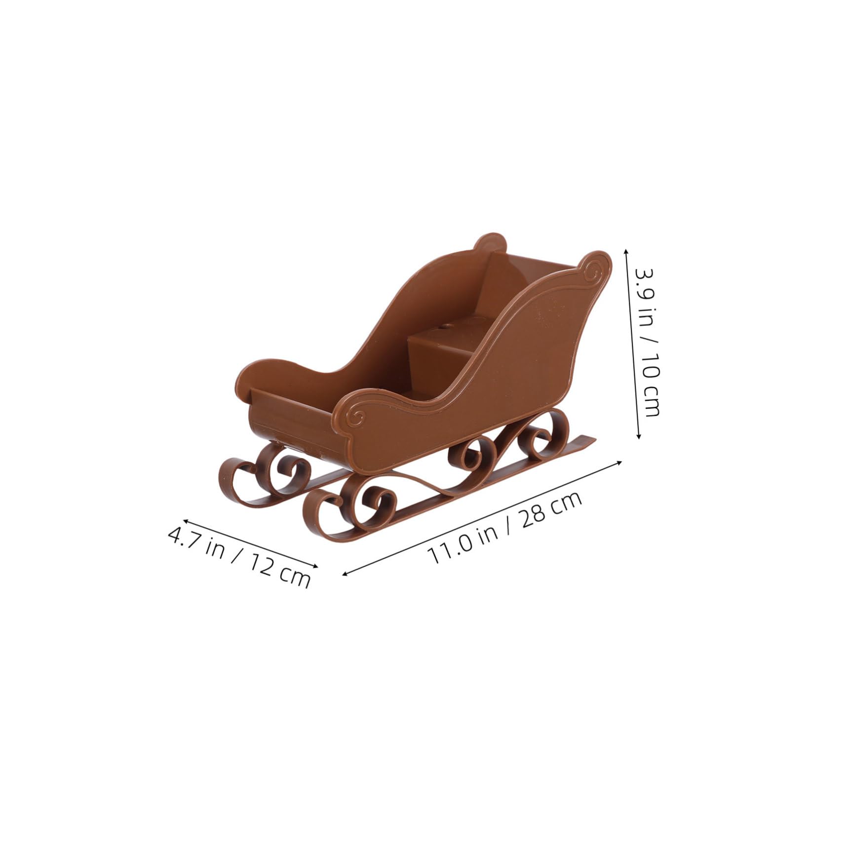 Alipis 3piezas Decoración De Navideño Miniatura para Manualidades y Accesorios Fotográficos para Fiestas Navideñas Modelo De De Escritorio para Decoración De Mesa