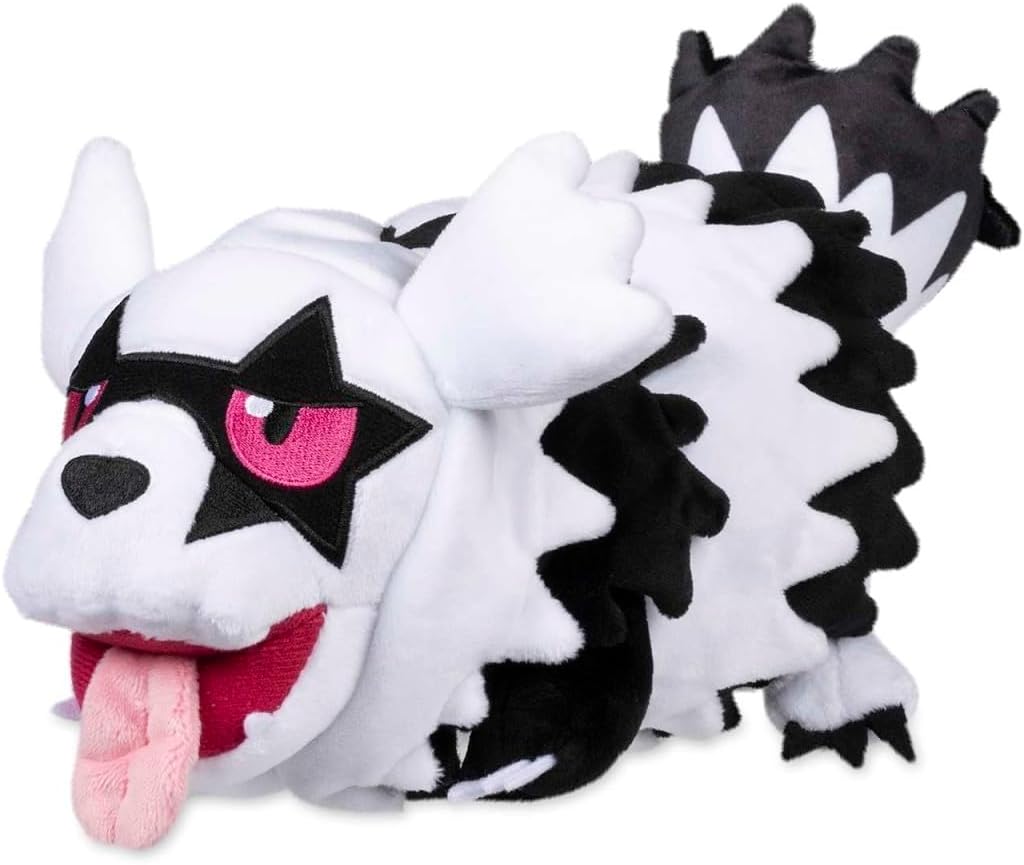 Pokemon Center Galarian Zigzagoon Poké Plush - 12 ¾ In.