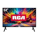 RCA 32-Inch HD Smart Google TV, Frameless LED Display with HDR10, Wi-Fi and Bluetooth, Google Assistant Built-in, Compatible with Alexa
