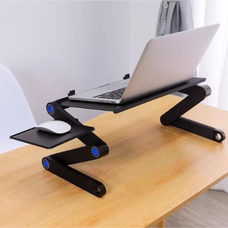 Aluminum Alloy Book Stand Multi Functional Reading Rack Black Holder
