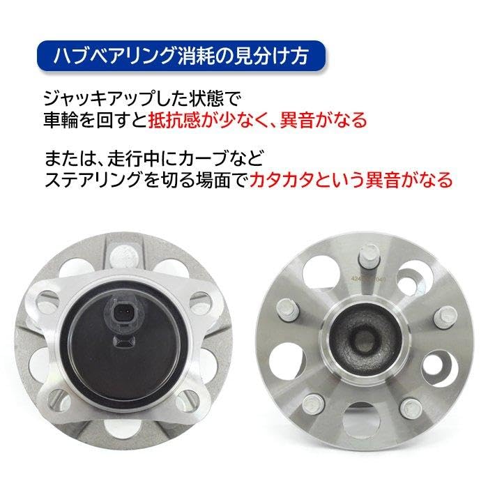 Amazon.co.jp: リア ハブベアリング 左右セット 2個 30系 プリウス