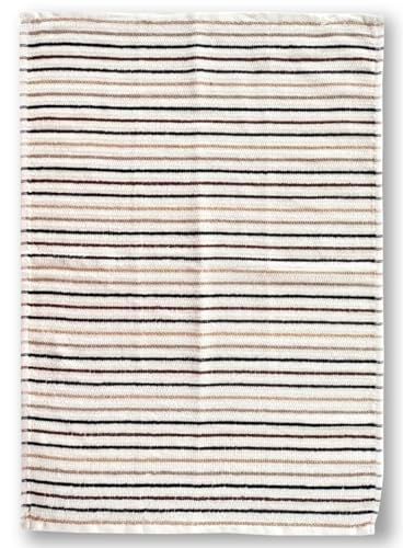 Strofinacci Cucina Premium Cotone – Set 6 Panni Cucina in Microfibra e Spugna, Canovacci Assorbenti in Cotone, Panni Pulizia (Aura Beige) - immagine 5