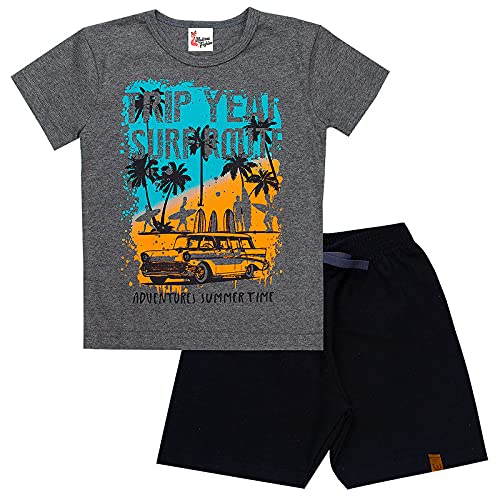 Lote 5 Conjunto Infantil Masculino Sortidos Cor:Sortidas;Tamanho:4