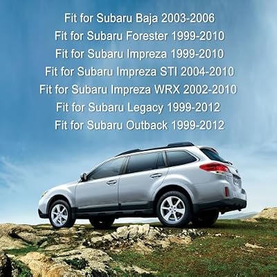 12 Head Bolt Kit Replacement 11095AA123 11095AA141, Fit for Subaru Baja Forester Impreza Legacy Outback