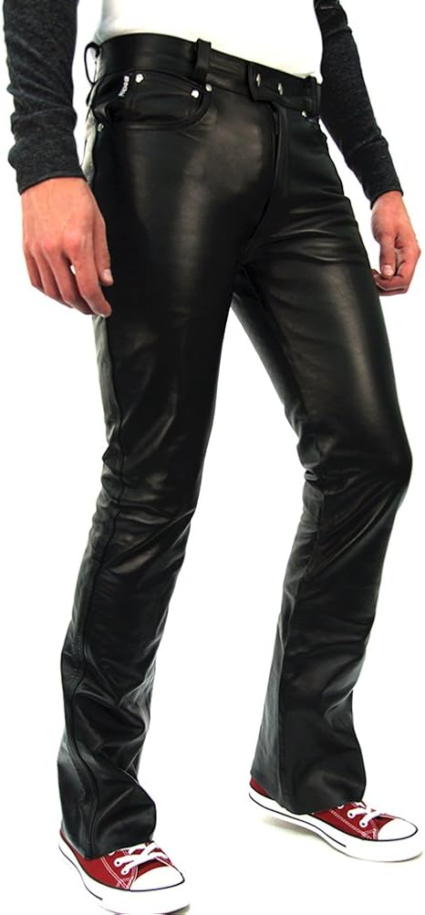 Bockle® 1970 Butcut Men Leather Pants 