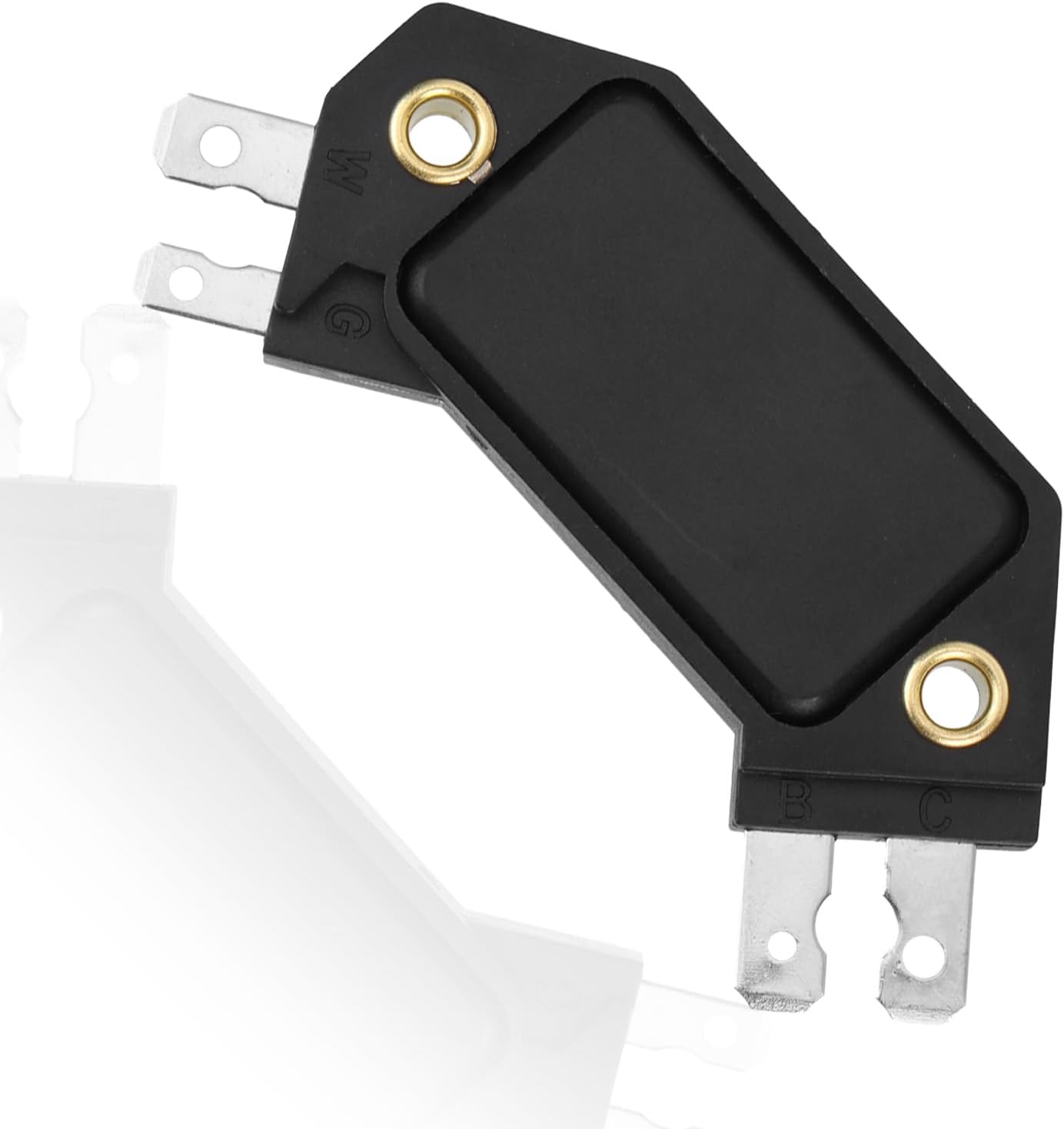 Ignition Control Module, Performance Hel Ignition Module Compatible with 1974-1988 for Replaces OE #D1906 DM1906 1190357 8131941 82369531 Car Accessories (Black)