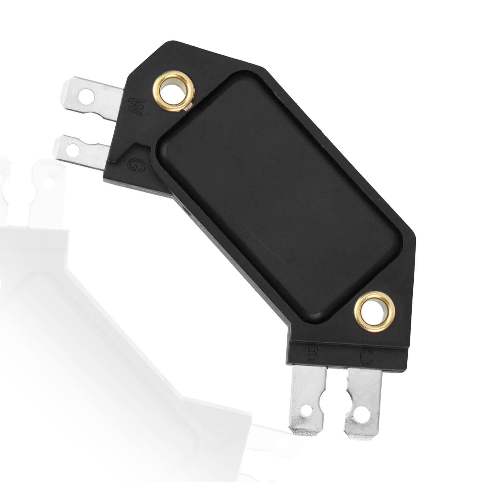 Module de commande d'allumage compatible avec 1974-1988 pour remplacer OE #D1906 DM1906 1190357 8131941 82369531 (Noir)
