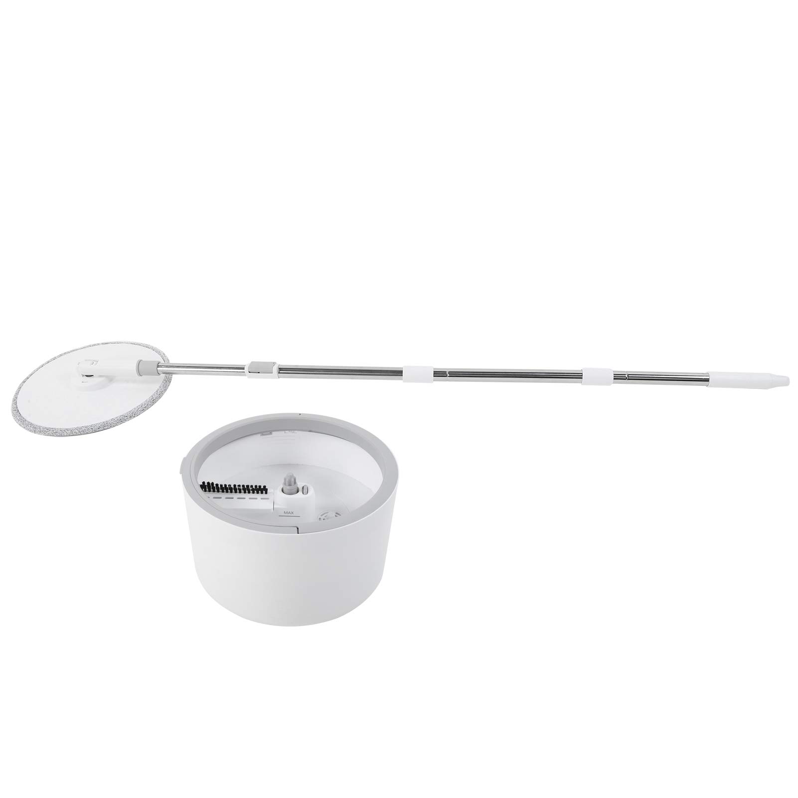 Tnfeeon Fregona Giratoria, Fregona de Limpieza, Robusta Giratoria de 360 ​​Grados Universal con Fregona de Microfibra para la Limpieza Diaria del Hogar