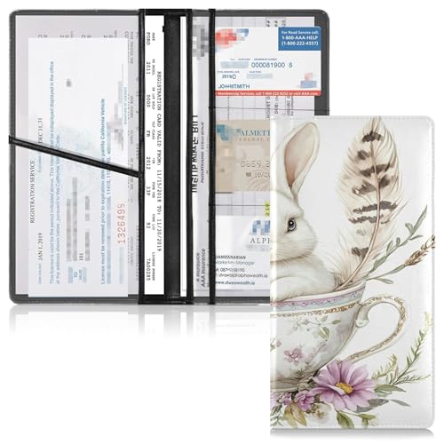 Organizador De Cartera De Cuero miniatura 2