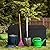 VINGLI Upgraded Version 132 Gallon Outdoor Storage Box, Patio Rattan Deck Box, Wicker Storage Bench for Indoor, Outdoor, Pool, Balcony, Yard, Garden, Black