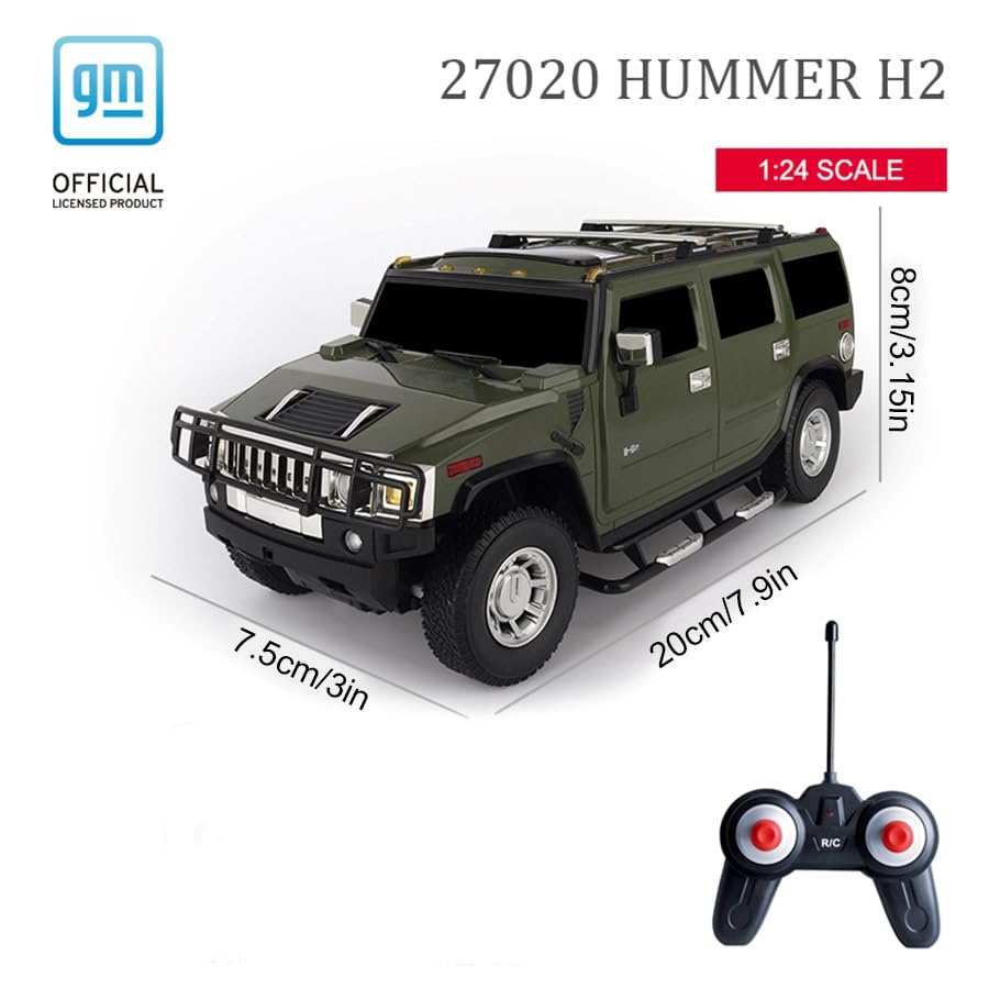 Vinieremote Control Car For Boys Rc Cars Hummer H2 Desertcart