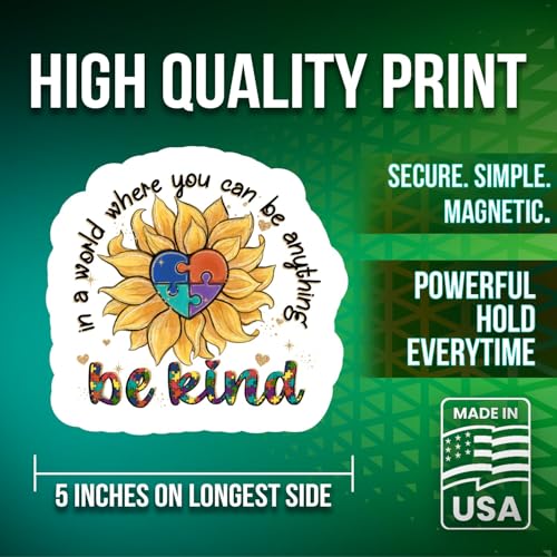 Imán Decorativo Be Kind 5 pulgadas - Pack x2 miniatura 2