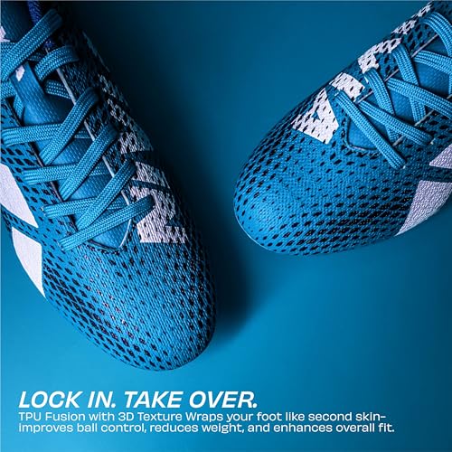 Image of Nivia Bezel Football Studs for Men, High Shear Dual Color TPU Sole, TPU Fusion with 3D Texture Upper, Designed for Soft & Hard Natural Grass