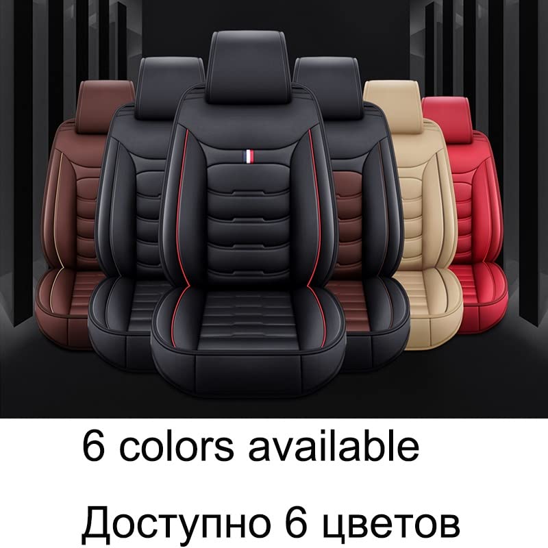 Housse de siège pour BMW E46 E90 Série 3 | Jeu de 5 places rouge version Deluxe - 8