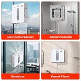 16 sztuk ściereczek do czyszczenia ECOVACS WINBOT Mini2 - zmywalne ściereczki z mikrofibry, wielokrotnego użytku, nie pozostawiają kłaczków, do czyszczenia okien bez smug, 12 miesięcy