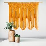 Youngeast Cabecero de macramé grande para colgar en la pared, telón de fondo de pared de 31 x 39 pulgadas