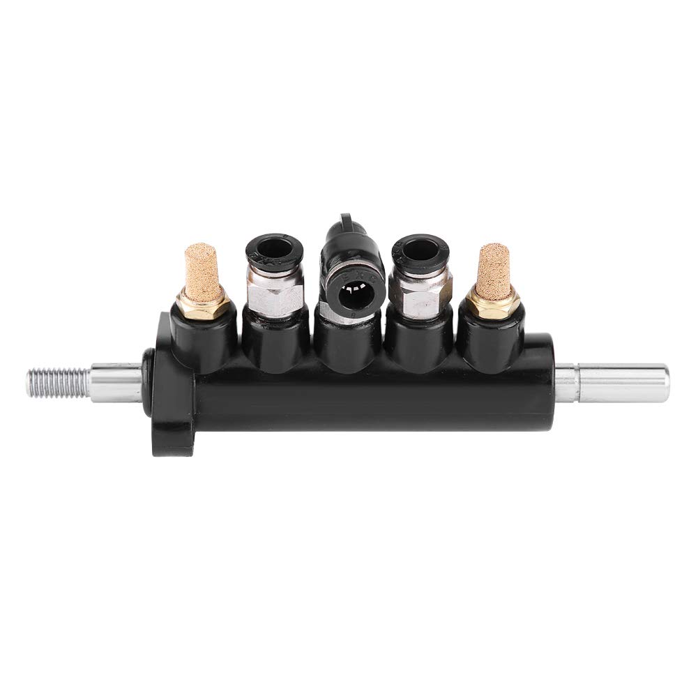 thumbnail: Luchtregelklep Met Voetpedaal Voor Bandenwisselaars – Aluminium, 2 Dempers, Makkelijk Te Monteren