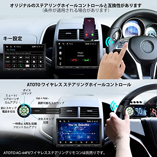 ATOTO F7 XE 10インチカーナビ システム,シングルDINおよび