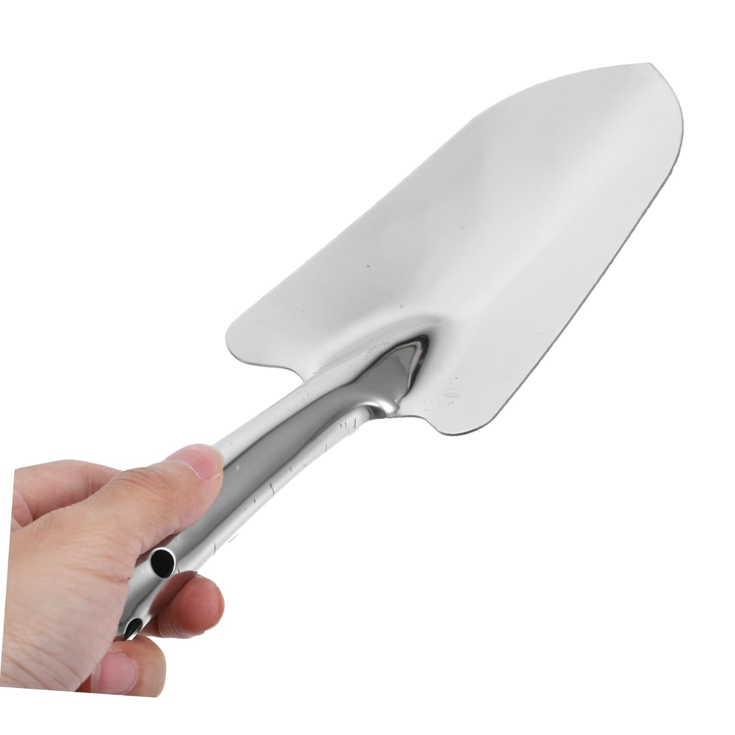 5pcs Stainless Steel Soil Digging Shovel Mini Hand Shovel for Gardening Weeding Soil Sampling Tool