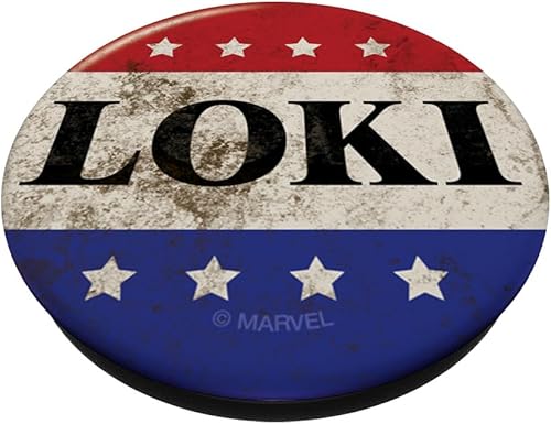 Miniatura 2 de Marvel Loki President Loki Button PopSockets intercambiables PopGrip