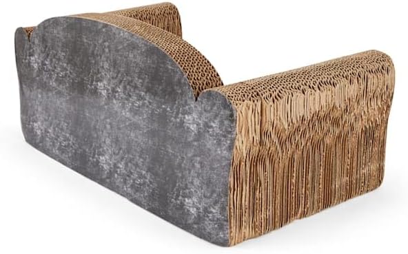 review EveryYay Assorted Scratchin' The Surface Cardboard Couch Cat Scratcher, 19.75