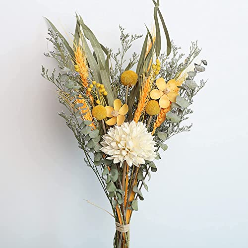 Ramo de flores secas naturales para manualidades miniatura 3