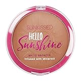Marca: SUN Kissed Sunkissed Hello Sunshine mate polvos Bronceadores, 21 g