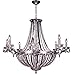 38 in. Terragona Chandelier (Chrome - Crystalique)