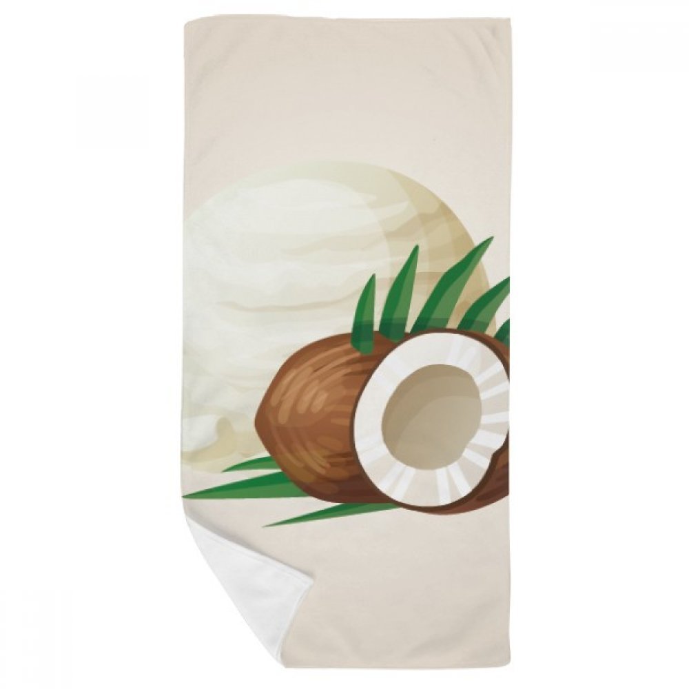 Gant de toilette doux grand format 35x70cm contre les irritations de la peau
