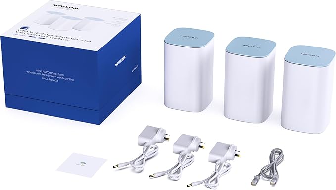 Sistema WiFi 6 Mesh WAVLINK AX3000 3 Pack - Cobertura 7300 Sq.Ft miniatura 8