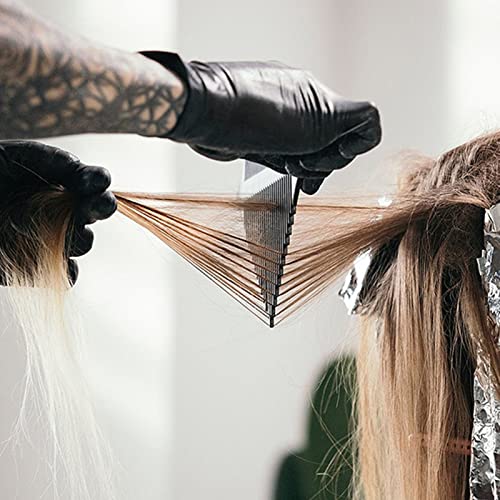 Hair Dyeing Highlighting Comb for Balayage Professional Weaving Sectioning Tail Comb - Image 4