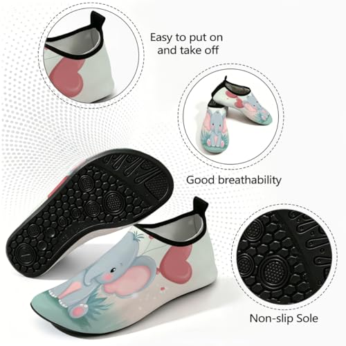 Calcetines acuáticos elásticos de secado rápido con diseño animado 4
