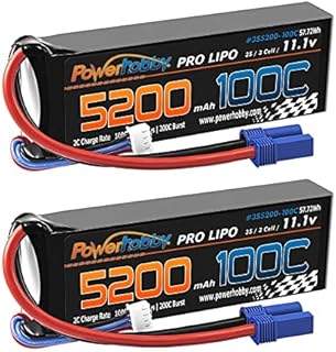 Powerhobby 3s 11.V 5200mah 100C - 200C Lipo Battery w EC5 Plug (2)
